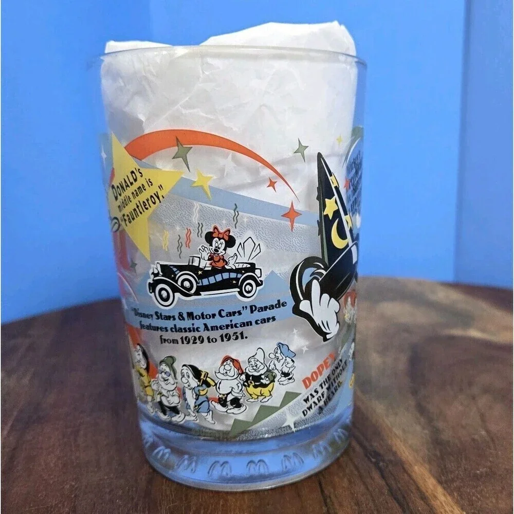 McDonald’s Walt Disney World 100 Years of Magic Glass Limited Edition Collectors